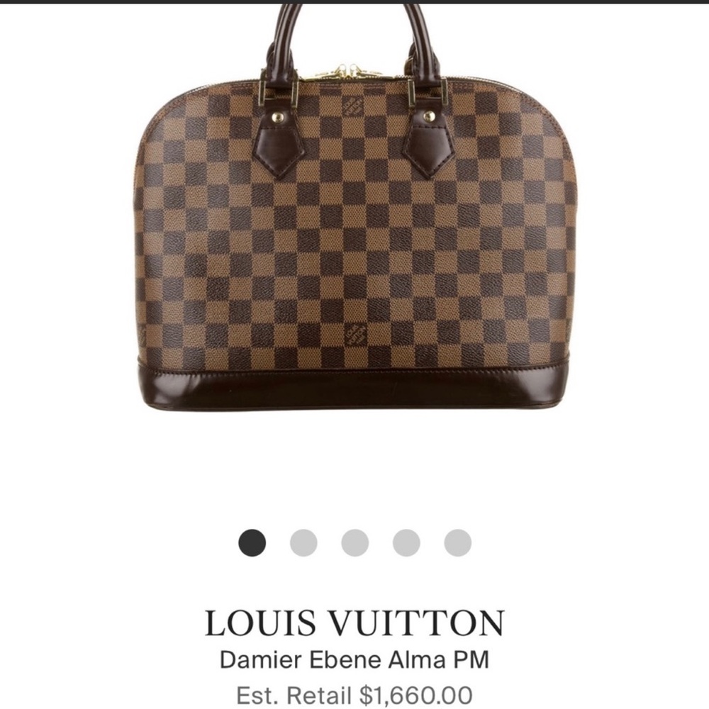 Authentic LV Alma bag